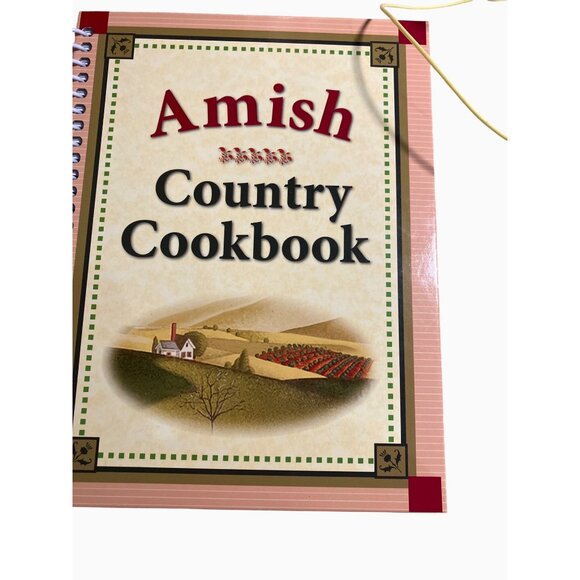 Amish Country Cookbook Spiral-Bound By Publications International - Picture 1 of 13